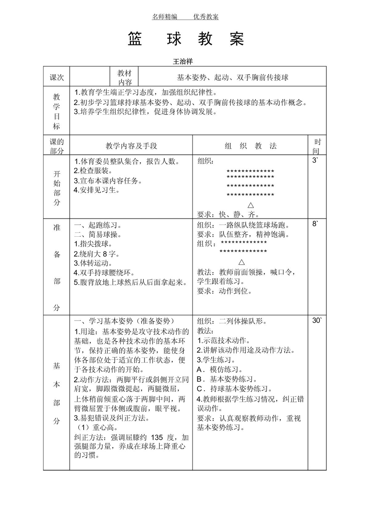 初中女子篮球队训练内容怎么写